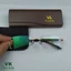 Gọng kính cận khoan không viền titan VK67