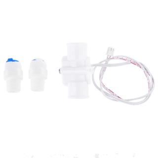 1/4 NPT Water Flow Switch PE Tube Dispenser Purifier Liquid Flow Sensor Switch