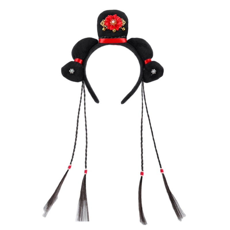 FL Cổ Trung Quốc Headband Court Hair Hoop Phong Cách Trung Quốc Cổ Băng Đô Cô Gái Trung Quốc Tradional Phụ Kiện Tóc