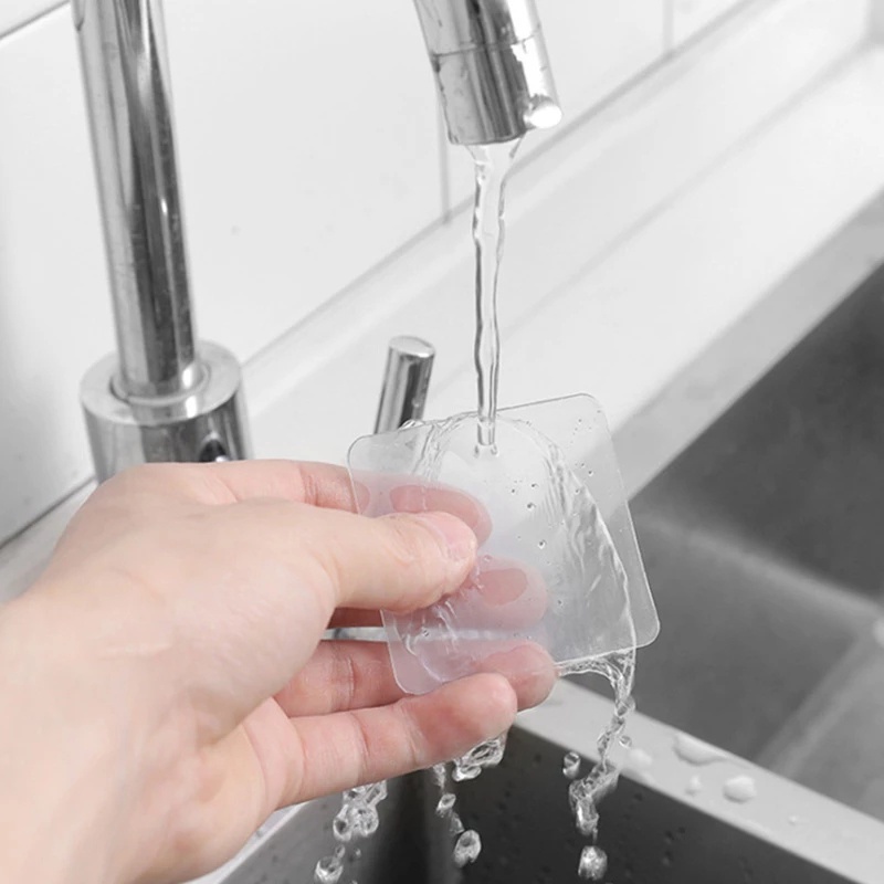 Băng Keo Hai Mặt PVC Trong Suốt Siêu Dính Chống Thấm Nước Đa Năng Có Thể Tái Sử Dụng