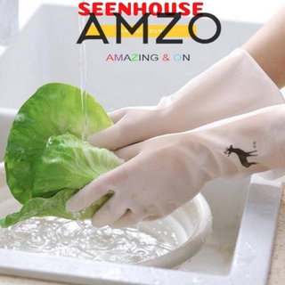 AMZO_GĂNG TAY CAO SU DỌN DẸP BẢO VỆ DA TAY HÌNH HƯƠU