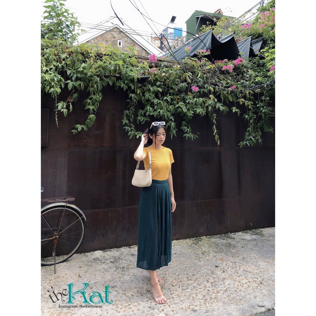 Quần Xếp Ly 80cm The Kat House, quần ống rộng dáng dài thiết kế độc quyền, đủ màu, đủ size