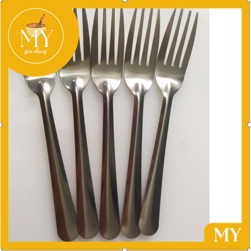combo 5 Nĩa Inox cao cấp sáng bóng, thiết kế sang trọng