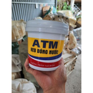 Keo bóng nước ATM đậm đặc tạo bóng cho bề mặt sơn, chống bám bụi, tăng độ bền màu sơn