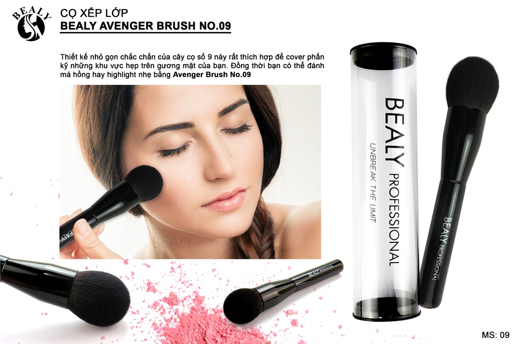 Mô tả Cọ Trang Điểm Xếp Lớp BEALY Avenger - 7