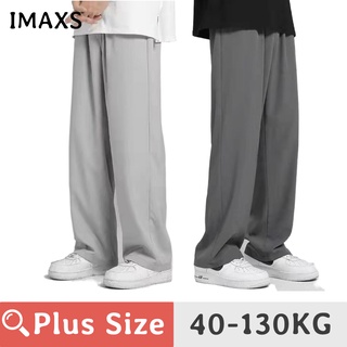Quần ống rộng Bằng Lụa Lạnh Mỏng Thoáng Khí PLUS Size Cho Nam 40-130KG