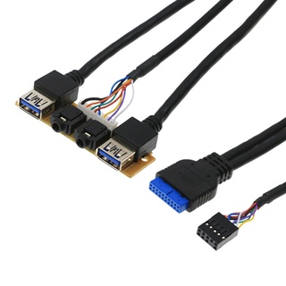 EZ Front Panel Definition Jack Port I O Board + Cáp Video dây bên trong