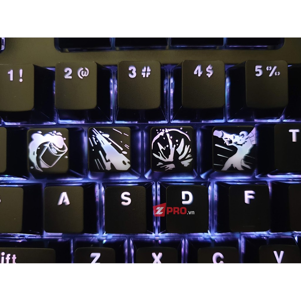 Bộ Keycap LOL Kỹ Năng Jhin (Dùng cho bàn phím cơ) - SKILL Jhin Liên ...