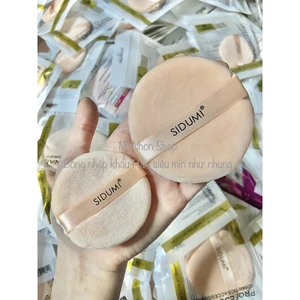 Bông móc tay makeup dày, to bản, có cả loại khô đánh phấn, loại ướt đánh kem nền