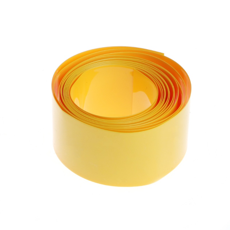 Fol 2m PVC Heat Shrink Ống Bọc Bộ Cho 18650 18500 Flat Round 18 5m