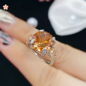 Hàng Mới Về Mới Nhẫn Moissanite Chính Hãng Sang Trọng