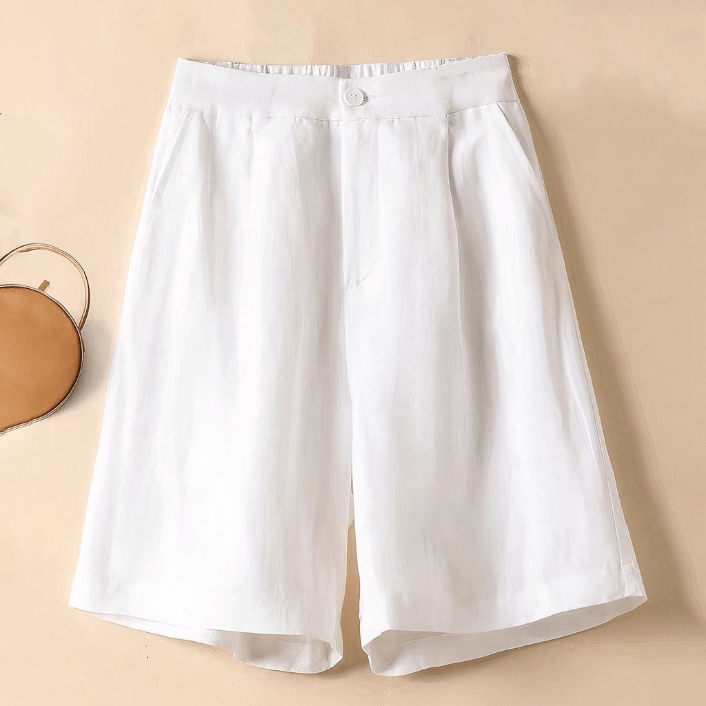 Quần Short Đũi Xuất Hàn Không Nhăn Lưng Chun BigSize đến 70kg Siêu Hot 001