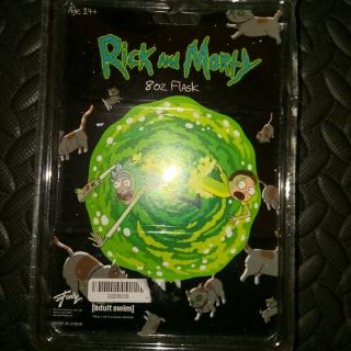 Rick và Morty Lấy thép không gỉ Schwifty 8 oz. Bình
