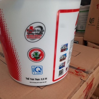 Sơn nước ATM ngoại thất màu trắng 3.5l
