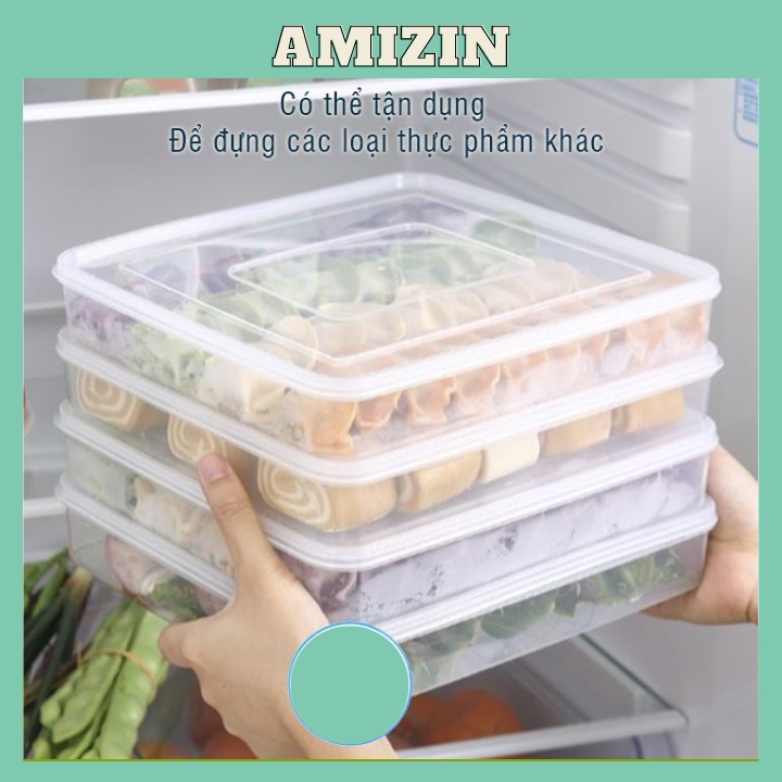 Hộp đựng trứng 24 quả có nắp đậy nhựa Việt Nhật (6786), khay bảo quản trứng không bị vỡ chắc chắn -Buôn rẻ 01229