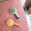 Lược chải tóc giả cute có gương đằng sau-Lược chải tóc giả suôn mượt QiQiShop