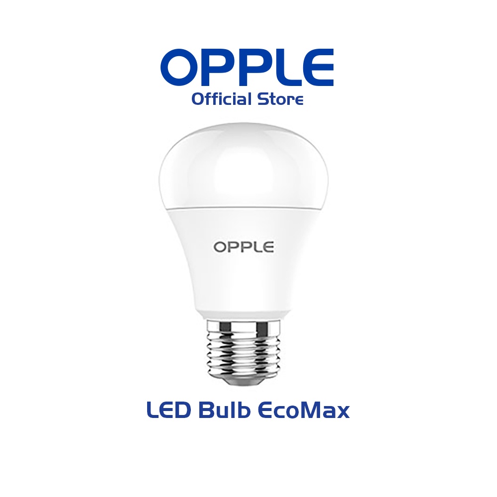 Bóng Đèn OPPLE LED Bulb Ecomax E27 - Tiết Kiệm Điện, Tuổi Thọ Cao Lên Đến 20.000 Giờ