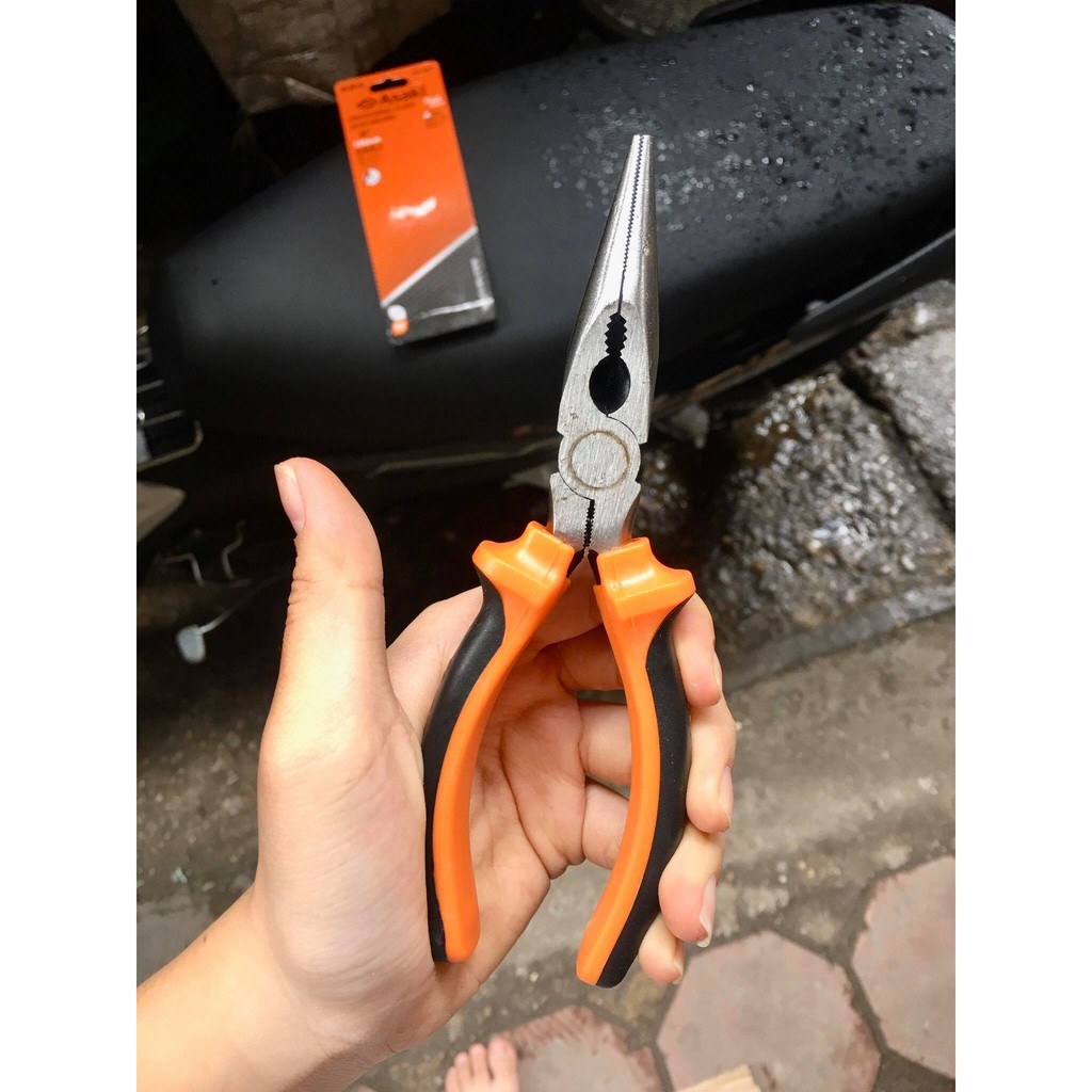 Kìm nhọn Asaki 8/6 Inch Cao Cấp