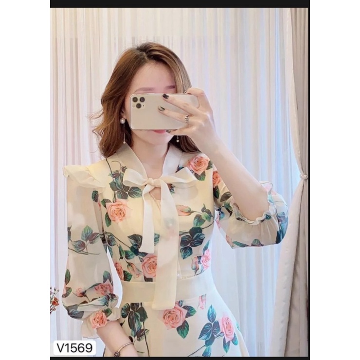 [HCM] ĐẦM XÒE HOA SANG TRỌNG THỜI TRANG TRẺ TRUNG SIÊU TINH TẾ , QUÝ PHÁI CHO CÁC CHỊ EM HIYU STORE