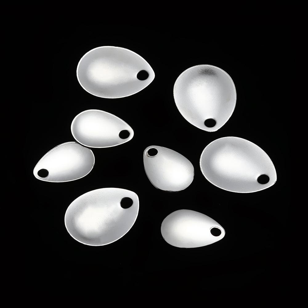 HYCEO 50 Chiếc Thu Hút Câu Cá Spinner Giải Quyết Mịn Niken Sequin VIB Mồi