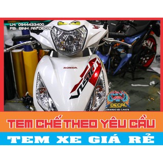 TEM RỜI VISION - in macal