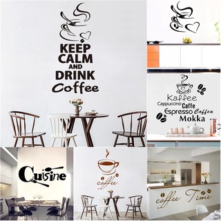 Decal Trang trí Quán Coffee thu hút khách hàng, đột phá doanh thu