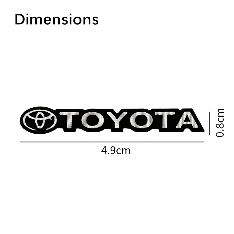 Set 4 / 8 Miếng Dán Loa Âm Thanh 3D Bằng Kim Loại Nhôm Cho Toyota VIos Yaris Corolla Cross Wish Revo CHR Avanza Fortuner Rush Wigo Innova raize