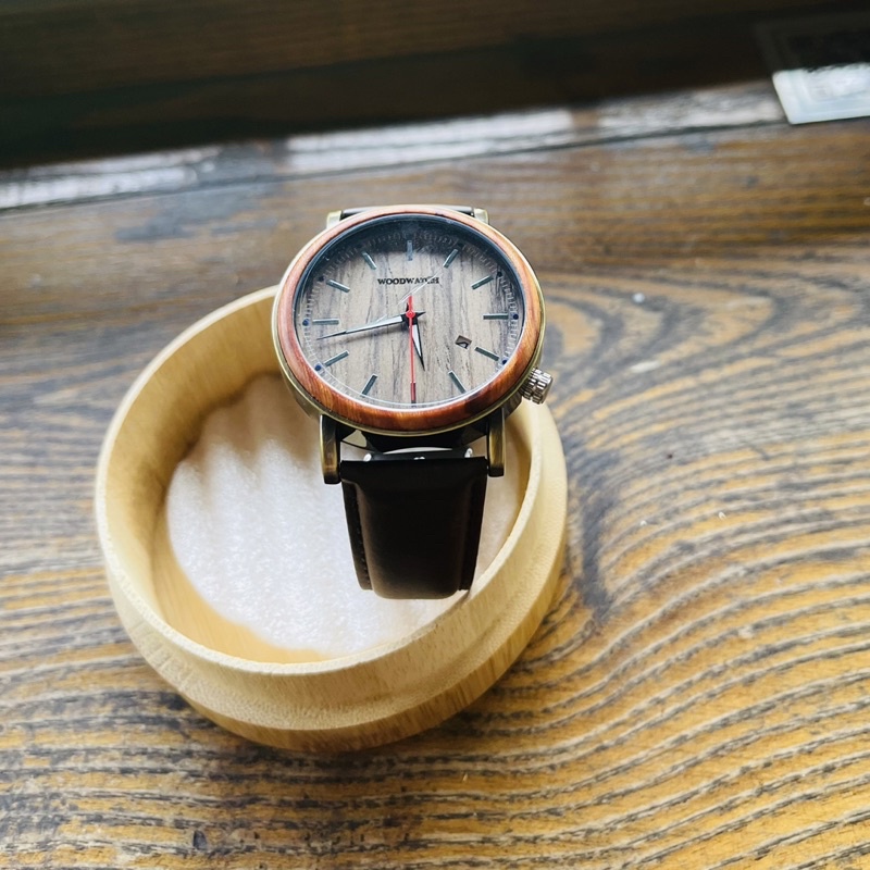 Đồng hồ đeo tay nam vỏ gỗ WoodWatch GO27