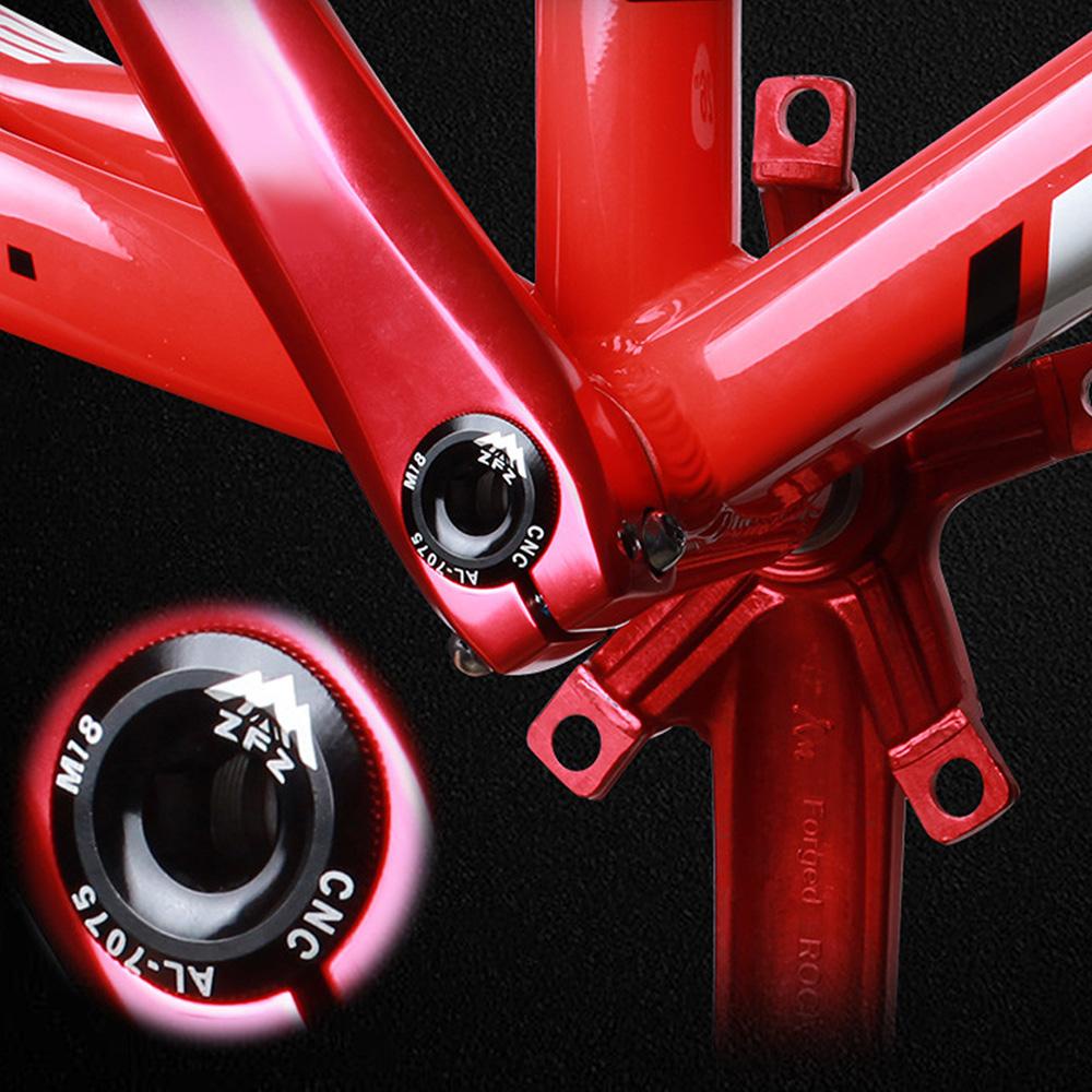 DELMER Crank Cánh Tay Cố Định Bu Lông Phụ Kiện Xe Đạp Crankset Vít BB Bu Lông M15 M18 M20 MTB Hợp Kim Nhôm Xe Đạp Dưới Chân Đế Bu Lông