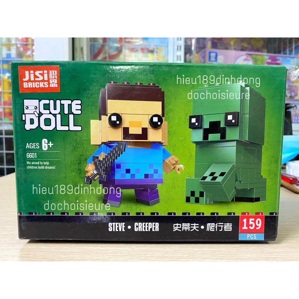 Lắp ráp xếp hình non Minecraft My World 18041 : Khu vực của người xương ...