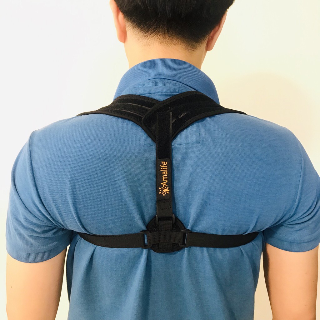 Ảnh Đai Chống Gù Lưng Chính Hãng Amalife Ama01 Tặng Kèm 2 Miếng Đệm Lót Điều Chỉnh Phần Lưng Hoàn Hảo 2