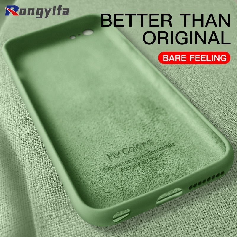 Ốp lưng Samsung Galaxy S10 S9 S8 Plus S10e S9 S9 + Ốp điện thoại Silicon lỏng sang trọng chất lượng cao Vỏ điện thoại bảo vệ chống sốc TPU mềm