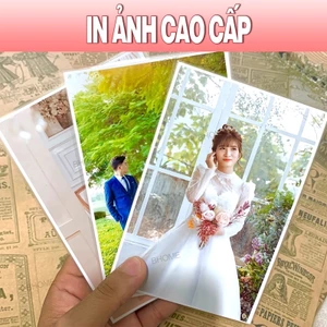 Combo In ảnh 9x12, 10x15, 13x18, 15x20, 20x30 ép plastic đẹp