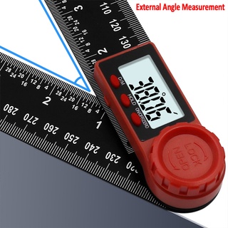 Máy đo góc dụng cụ kỹ thuật số 300mm 200mm Máy đo góc Máy đo góc điện tử Máy dò góc