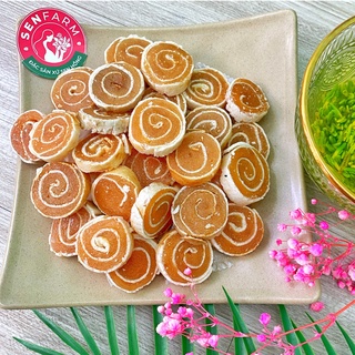 Kẹo Khóm Tươi Cuộn Bánh Tráng Senfarm