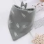 Yếm Ăn Cotton Hai Lớp Siêu Mềm In Họa Tiết Hoạt Hình Có Thể Điều Chỉnh Cho Bé Sơ Sinh