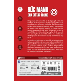 Sách - Sức Mạnh Của Tập Trung - Bí mật để tạo nên sựu xuất sắc