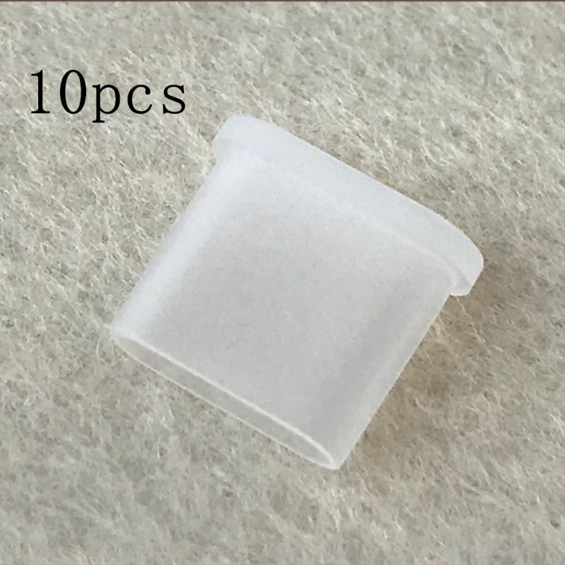 Set 10 Đầu Bọc Bảo Vệ Dây Cáp Sạc Type-C Chống Bụi Cho Samsung Blackberry Huaw