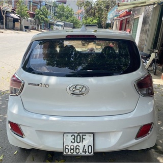 Ốp viền đèn gầm trước, sau xe Hyundai I10 2014, 2015, 2016 Hatback mạ crom cao cấp, sáng bóng