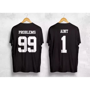 Áo thun Stee Cổ tròn NUMBER 99 & 1 Localbrand ICVCVNI Unisex Menwear