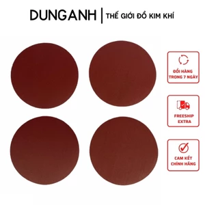 Combo 10 miếng Giấy giáp dính tròn phi 125 các cỡ - Kim Khí Dung Anh