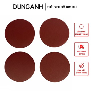 Combo 10 miếng Giấy giáp dính tròn phi 125 các cỡ - Kim Khí Dung Anh