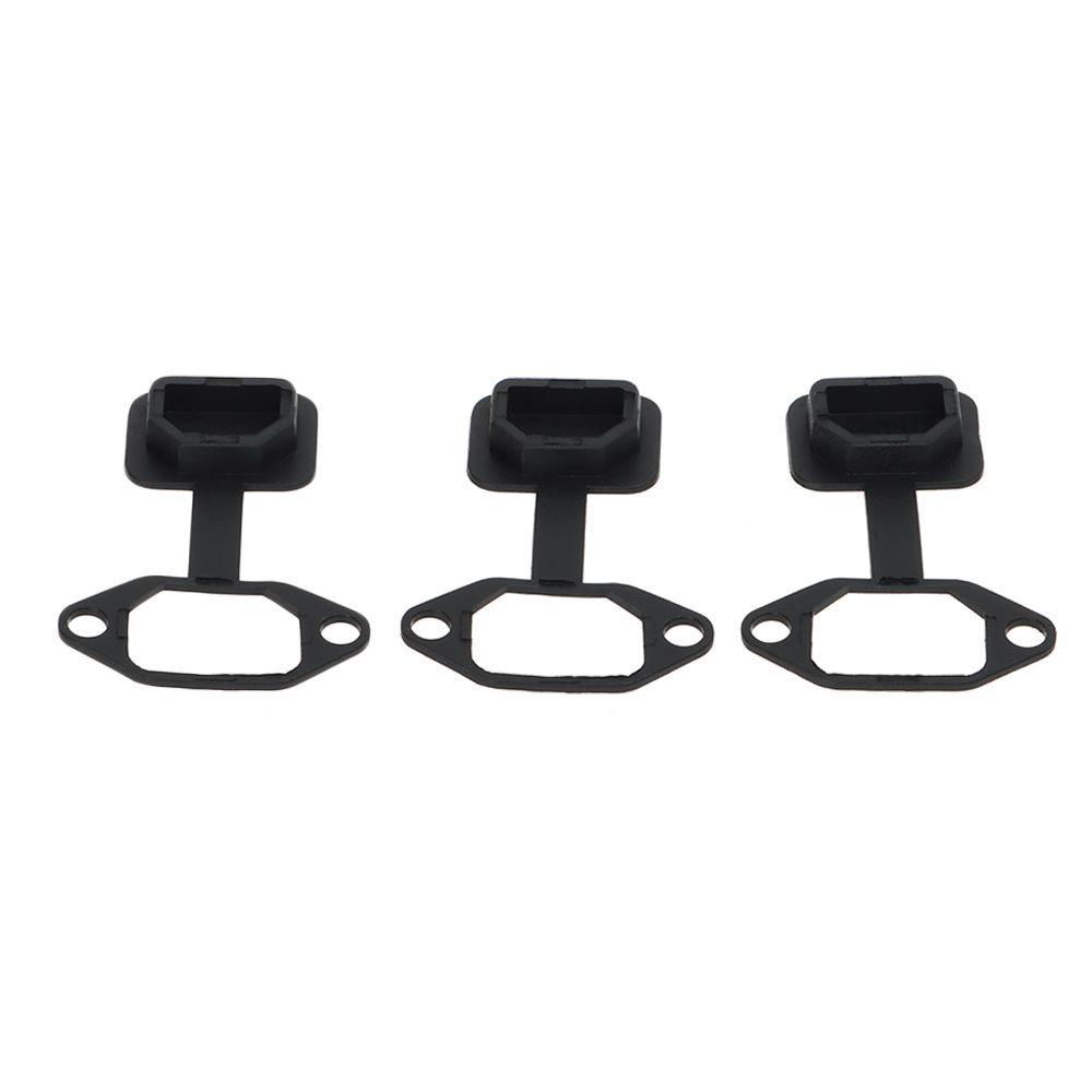 GOODH 5 / 10 Chiếc Xe Cổng Sạc Đen Bụi Cắm Xe Điện Xe Tay Ga Vỏ Cao Su