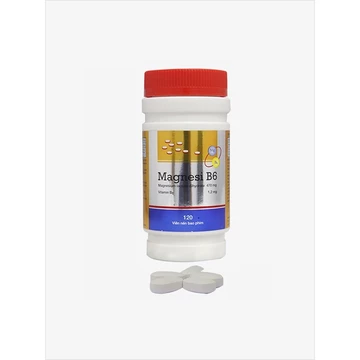 MDP Magnesi B6 Bổ sung Magie và vitamin B6, hỗ trợ giúp giảm tình trạng chuột rút, đau cơ bắp; căng thẳng thần kinh