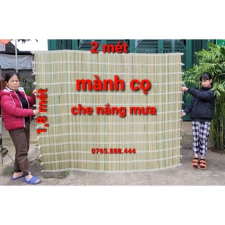 RẺ NHẤT] Mành cọ che nắng, che mưa khổ 1,6x2 mét, trang trí trung ...