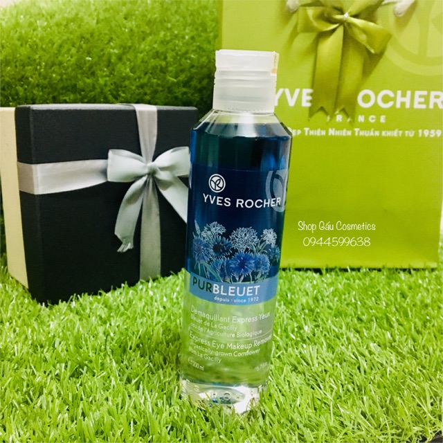 Tẩy Trang Mắt Yves Rocher Express Eye Makeup Remover 200ML. Shopee