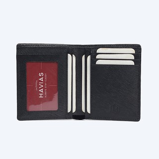 Ví Da Đứng HAVIAS kiểu dáng basic da bò Saffiano 100% nhập khẩu COSVER2