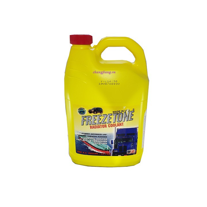 Nước giải nhiệt Động Cơ Ô Tô FREEZETONE - RADIATOR COOLANT - Xanh | Shopee  Việt Nam