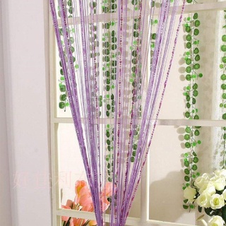 INENK Dây rèm 1Mx2M Màn hình gia đình Tua rua Cửa sổ thả sương