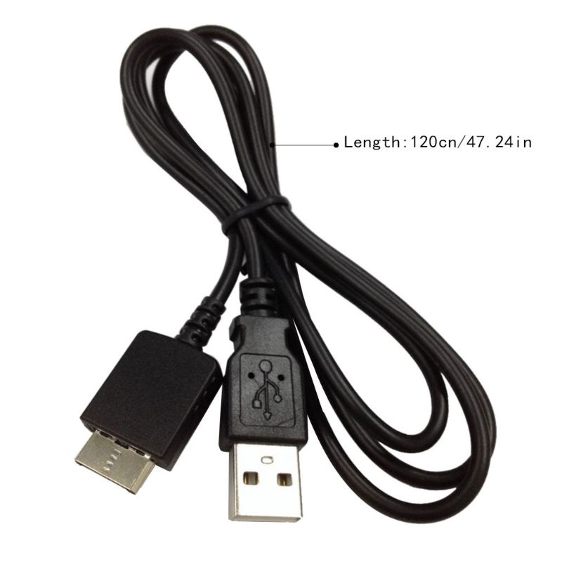 Ior usb data charging cradle charger cable fit for sony walkman mp3 mp4 player